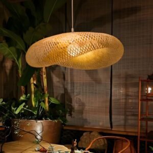Natural Bamboo Globe Lantern