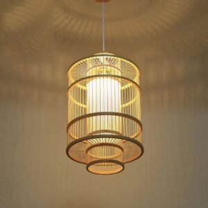 Radiant Bamboo Globe Lantern