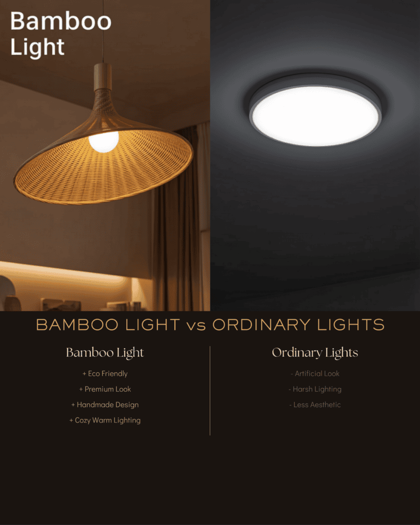 Elegant Bamboo Basket Lantern