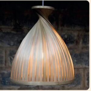 Handmade Bamboo Hanging Lamp