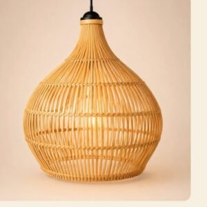 Zen Bamboo Bell Lamp