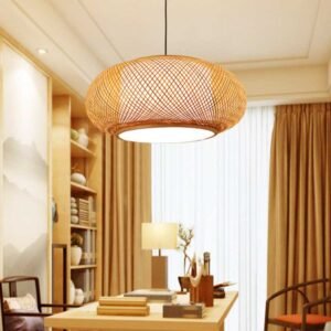 Boho Bamboo Chandelier