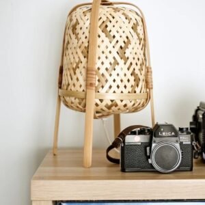 Sunset Bamboo Table Lamp