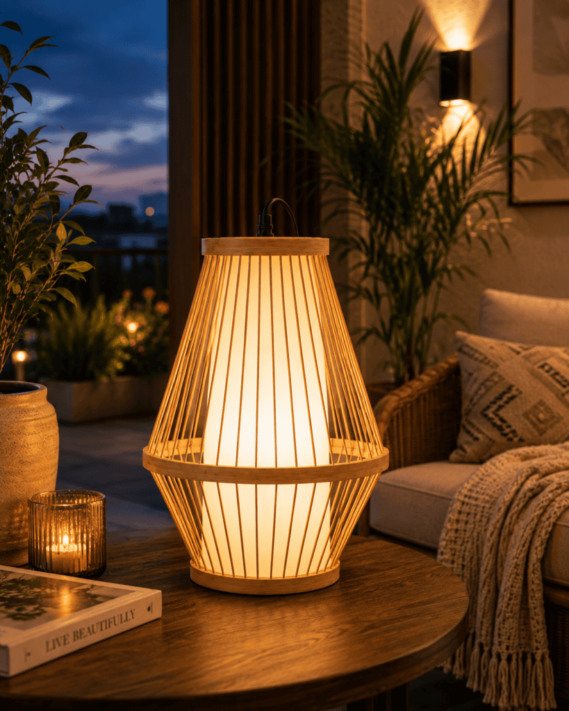 Tribal Bamboo Pendant Light