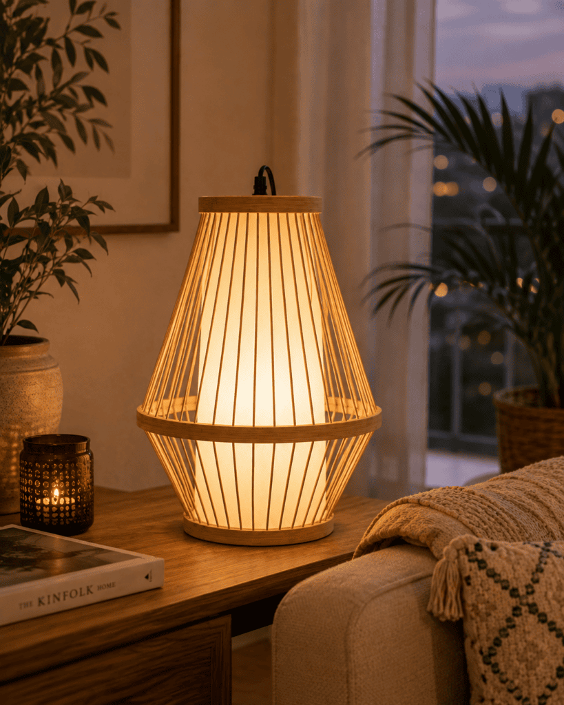 Tribal Bamboo Pendant Light