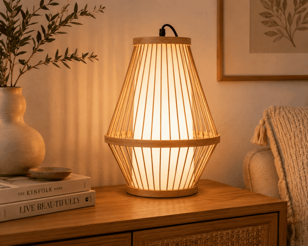Tribal Bamboo Pendant Light